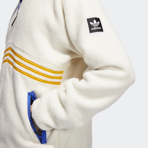 Adidas Sherpa Full Zip Cwhite/Corang/Hirblu - XL 