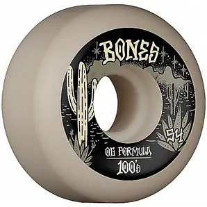 Bones 100's Sidecut - 100a Desert West - 54mm