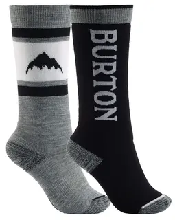 Burton Kids Weekend MW Sock 2-pack True Black