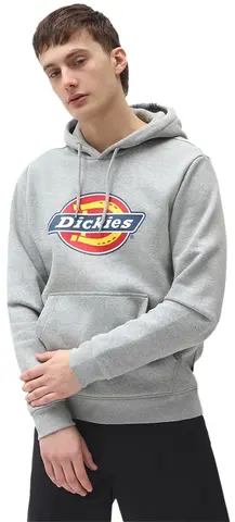 Dickies Icon Logo Hoodie Grey Melange