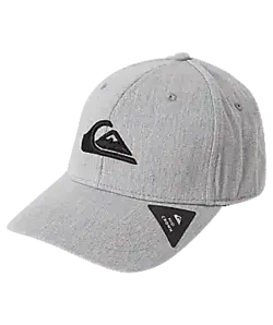 Quiksilver Decades Cap Youth Light Grey Heather - One Size