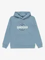 Quiksilver Circle Up Hoodie Youth Blue Shadow - S/10år