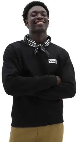 Vans Relaxed Fit Crew Black
