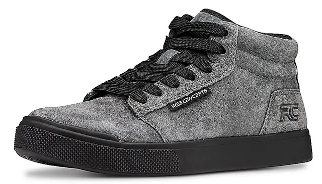 Ride Concepts Vice Mid Youth Charcoal/Black - EU34/US2 