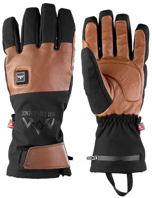 HeatX Heated Outdoor Gloves M Brown/Black 