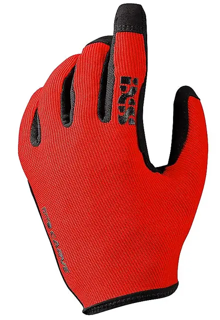 iXS Carve Gloves Kids Fluo Red- L 