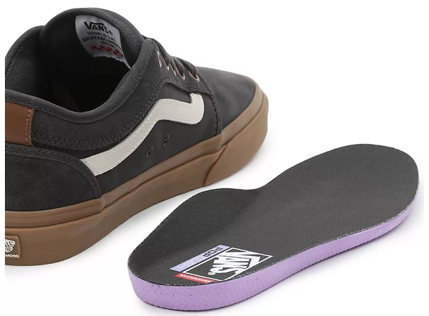 Vans Chukka Low Sidestripe Dark Grey/Gum - 43