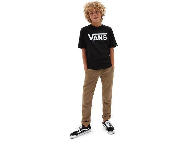 Vans Classic Boys SS Tee Black/White - L