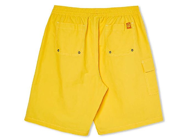Polar Spiral Swim Shorts Yellow - M