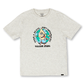 Volcom Dontcontaminate SS Tee Bone Heather - L/12år