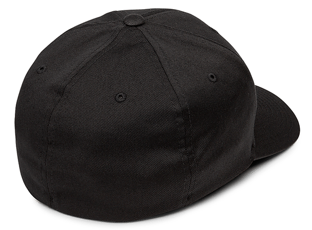 Volcom Full Stone Flexfit Hat Black - L/XL