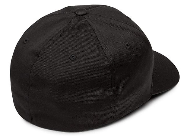 Volcom Full Stone Flexfit Hat Black - S/M