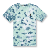 Volcom Iconic Stone Dye SS Tee Temple Teal