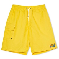Polar Spiral Swim Shorts Yellow