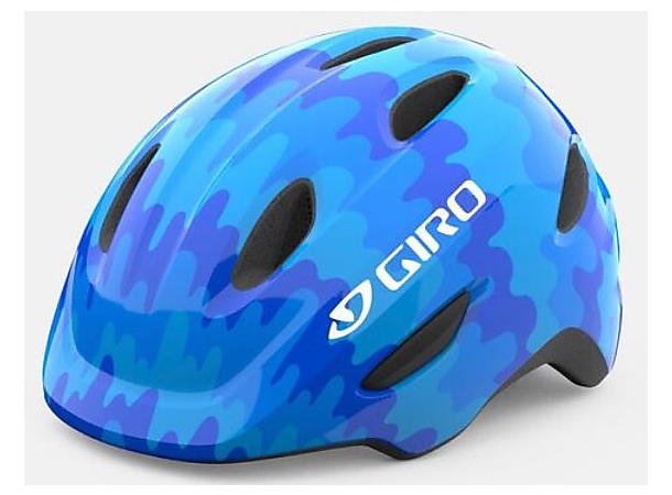 GIRO SCAMP YOUTH HELMET Blue Splash - S