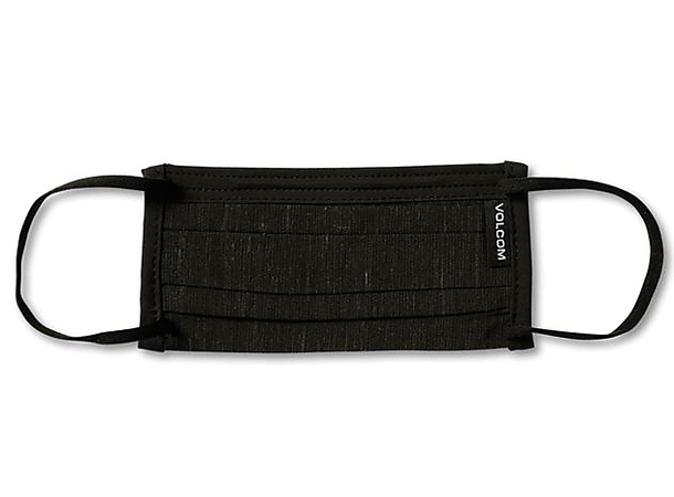 Volcom Big Youth Facemask Black On Black - One Size