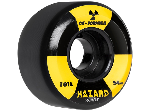 Hazard Radio Active CS Conical Wheels Black - 54mm/101a