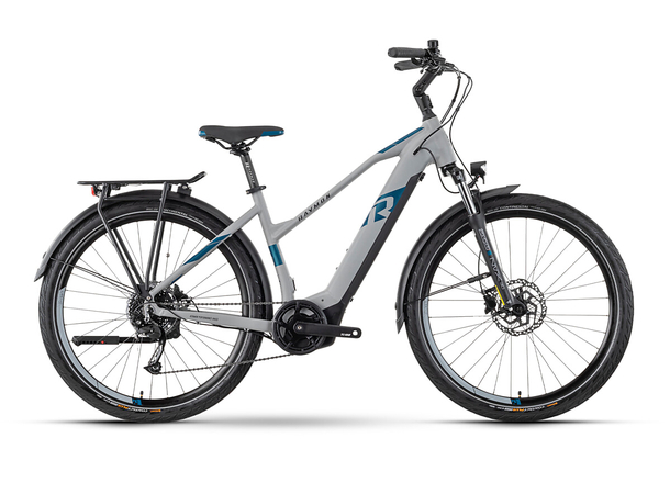 R Raymon TourRay E 5.0 mix L 27,5", grey/black/blue, PW-TE i500Wh