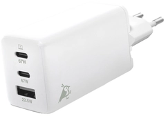 Aqiila Chargebird W3 65W 2xUSB-C/USB-A Wallcharger