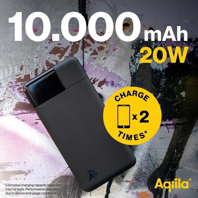 Aqiila Powerbird B10M 10000 mAh 20W Powerbank - Moss 