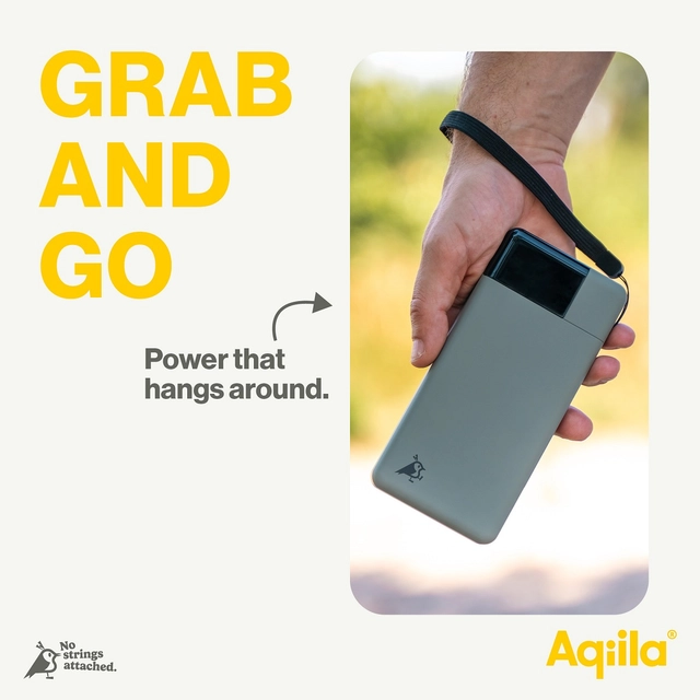 Aqiila Powerbird B20M+ 20000 mAh 65W Powerbank for mobile & laptop - Moss 