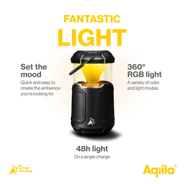 Aqiila Soundbird B10 Lantern, Speaker, Powerbank 