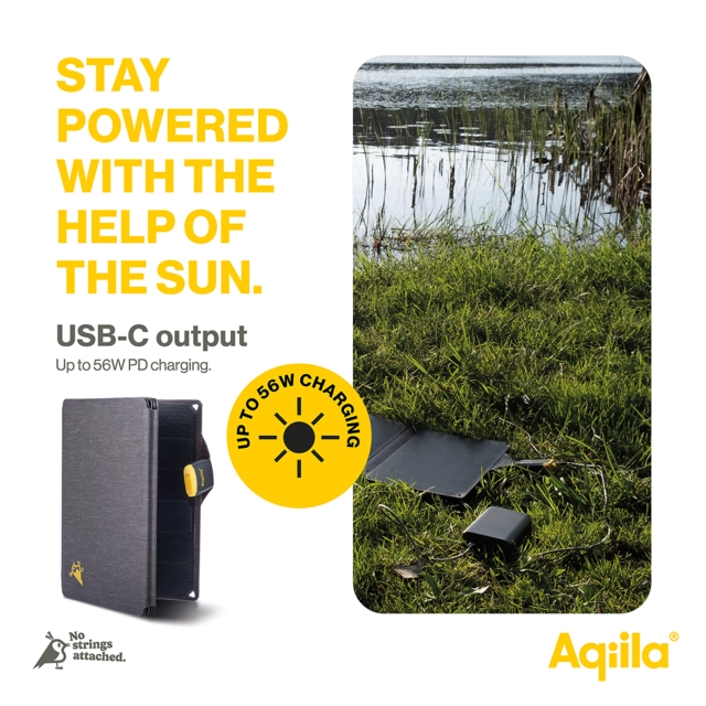 Aqiila Sunbird P56 56W Solar charger 