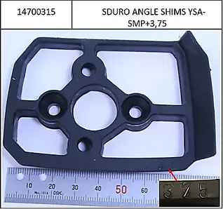 Yamaha Angle Shim 3,75 Fom 2015