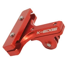 K-Edge Go Big Pro Saddle Rail Mount Red