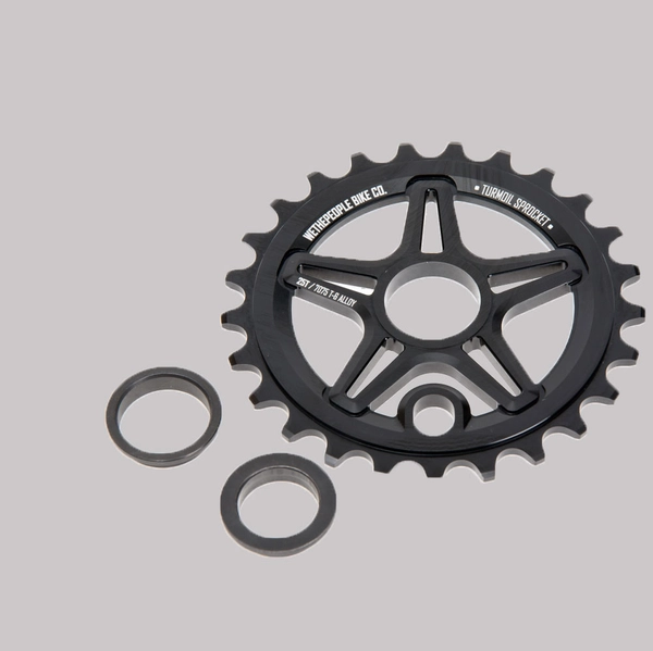 WTP Turmoil Sprocket 25T Black - One size