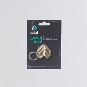 Eclat Keychain Spoke Wrench Gold - One size