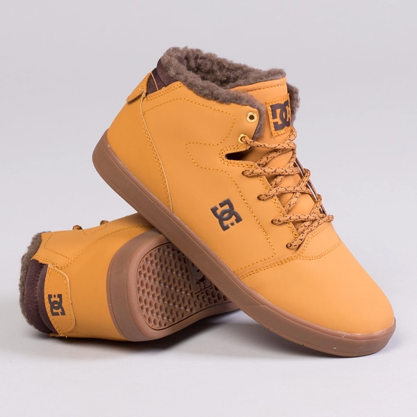 DC Crisis High Winter Boys Shoe Wheat/Dark Chocolate