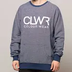 Colour Wear CLWR Crew Denim Blue - S