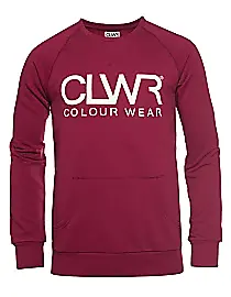 Colour Wear CLWR Crew Burgundy - M 
