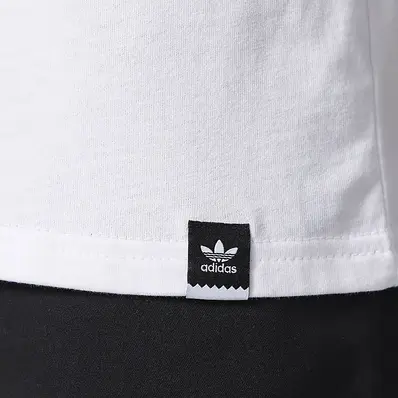 Adidas Solid BB Tee White - S 