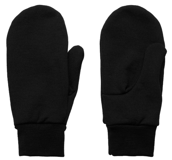 Aclima HotWool Heavy Liner Mittens Jet Black