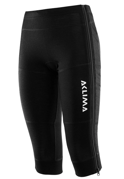Aclima WarmWool 3/4 summit longs W&#39;s Jet Black