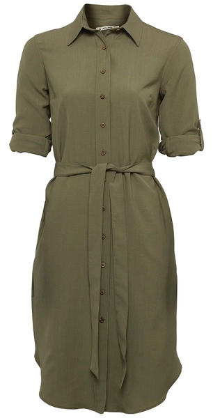 Aclima LeisureWool Woven Wool Dress W&#39;s Ranger Green