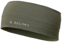 Aclima LightWool headband Ranger Green - M