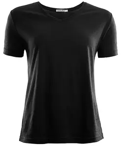 Aclima LightWool t-shirt loosefit W's Jet Black