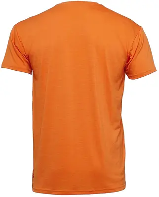 Aclima LightWool tee Logo M's Orange Tiger - XL 