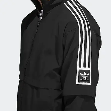 Adidas Standard 2.0 Jacket Black/White - S 