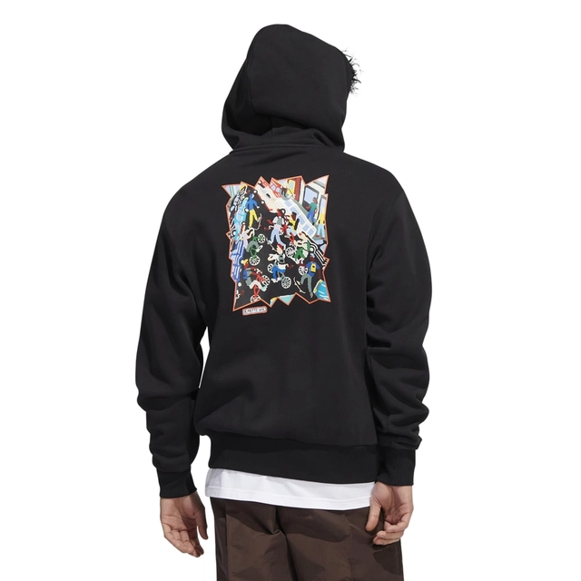 Adidas Artist Hoodie Black/Multco - M 