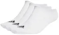 Adidas No-Show Sock 3-pack White/Black - L/43-46