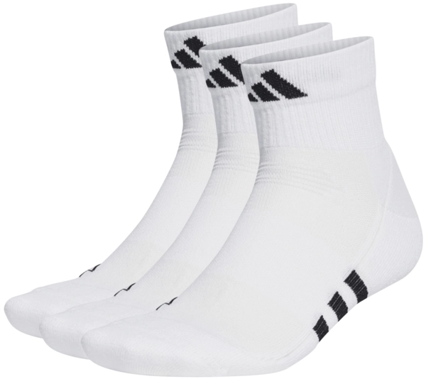 Adidas Performance Cush Mid 3-pack White/White/White