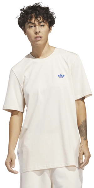 Adidas Shmoofoil Featherweight SS Tee Wonwhi/Royblu