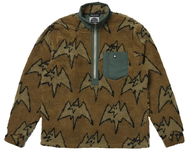 Airblaster Sherpa Half Zip Tan Big Terry