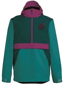 Airblaster Trenchover Jacket Spruce/Magenta