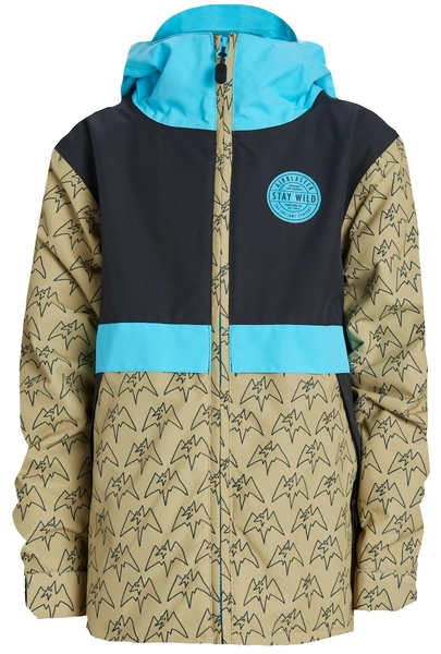 Airblaster Youth Trencher Full Zip Tan Terry