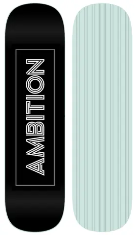 Ambition Jib Snowskate Mint - 8,5" x 32,5"